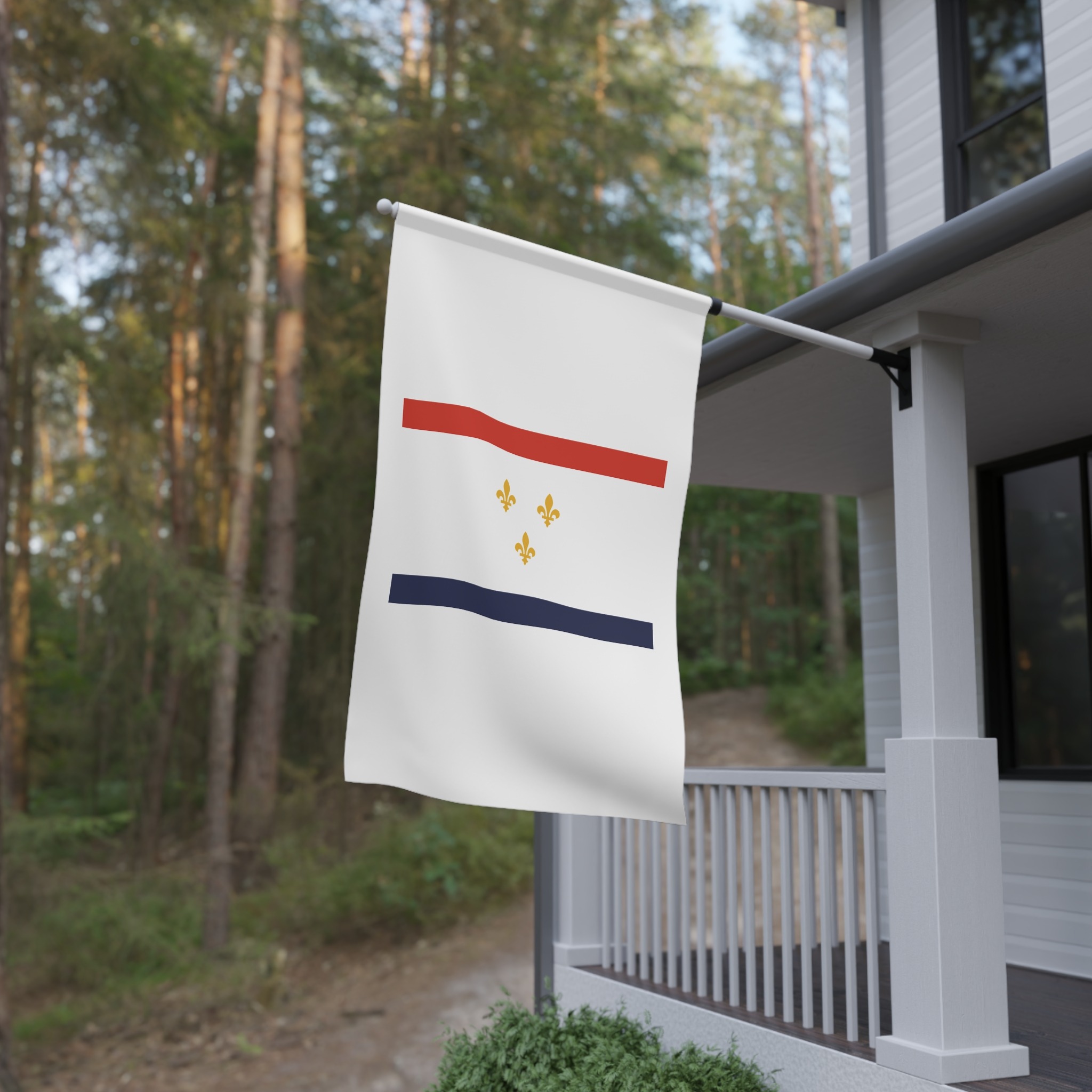 Flag of New Orleans, Louisiana House Banner - Image 4