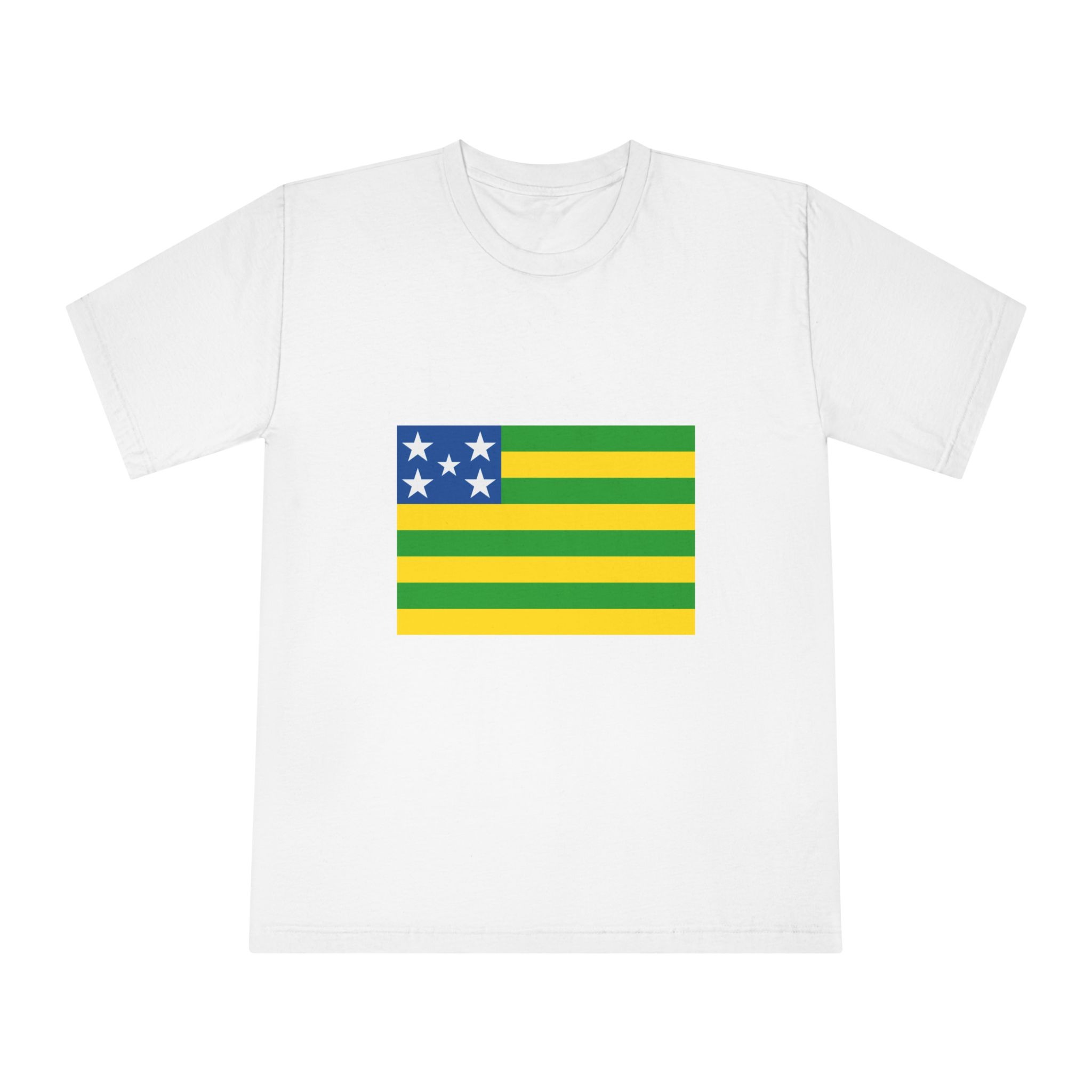 Flag of Goiás Unisex Classic Crewneck T Shirt