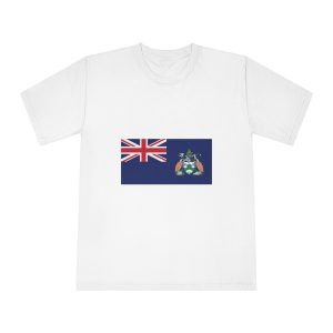 Flag of Ascension Island Unisex Classic Crewneck T Shirt