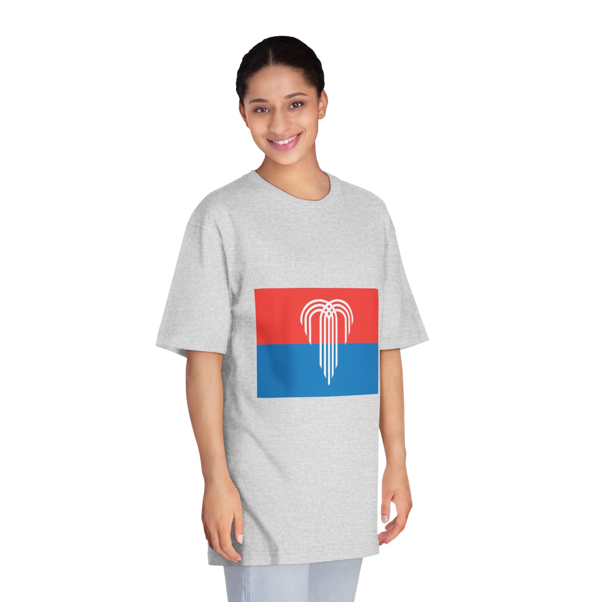 Flag of Kansas City, Missouri Unisex Classic Crewneck T Shirt - Image 15