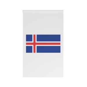 Iceland Flag House Banner
