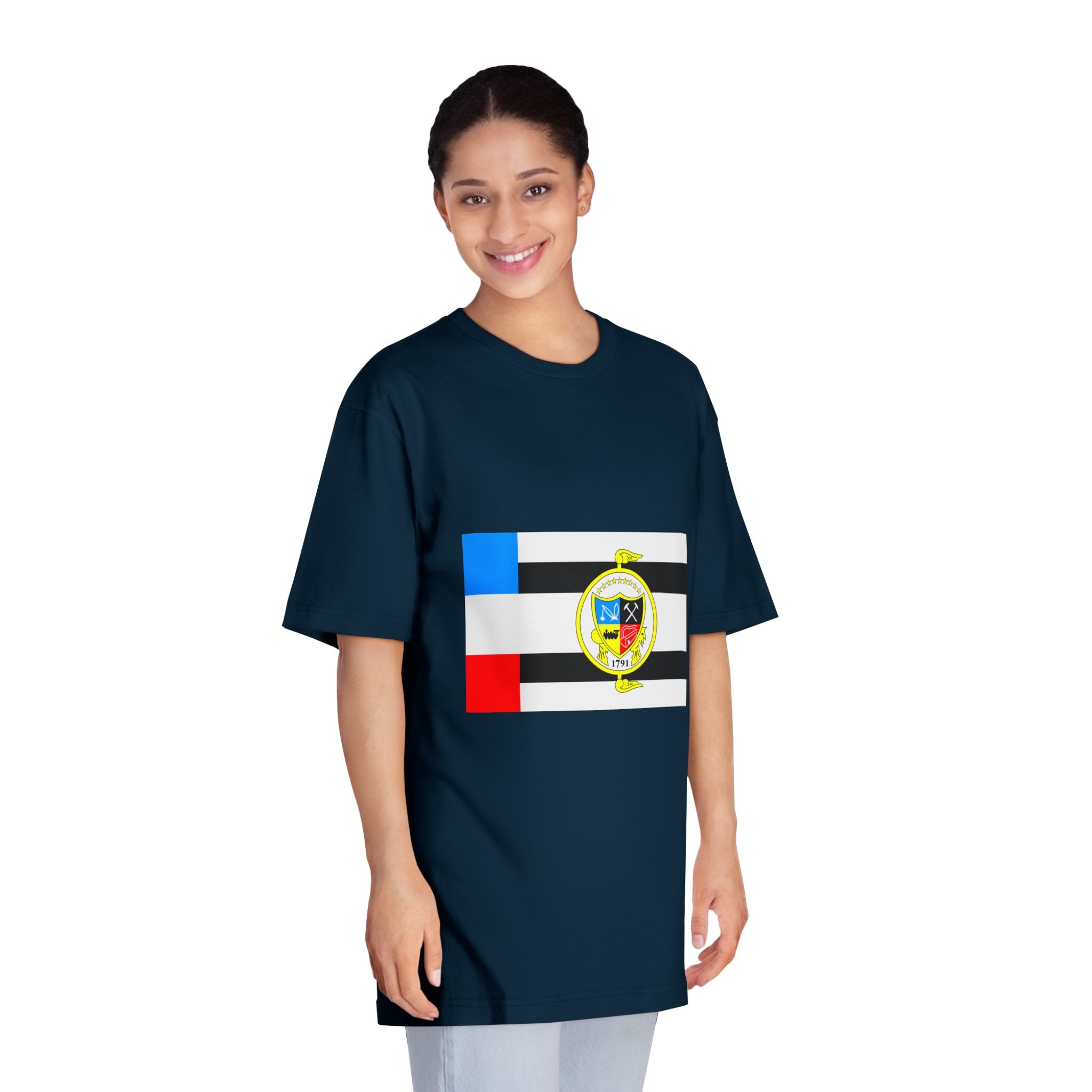 Flag of Knoxville, Tennessee Unisex Classic Crewneck T Shirt - Image 19