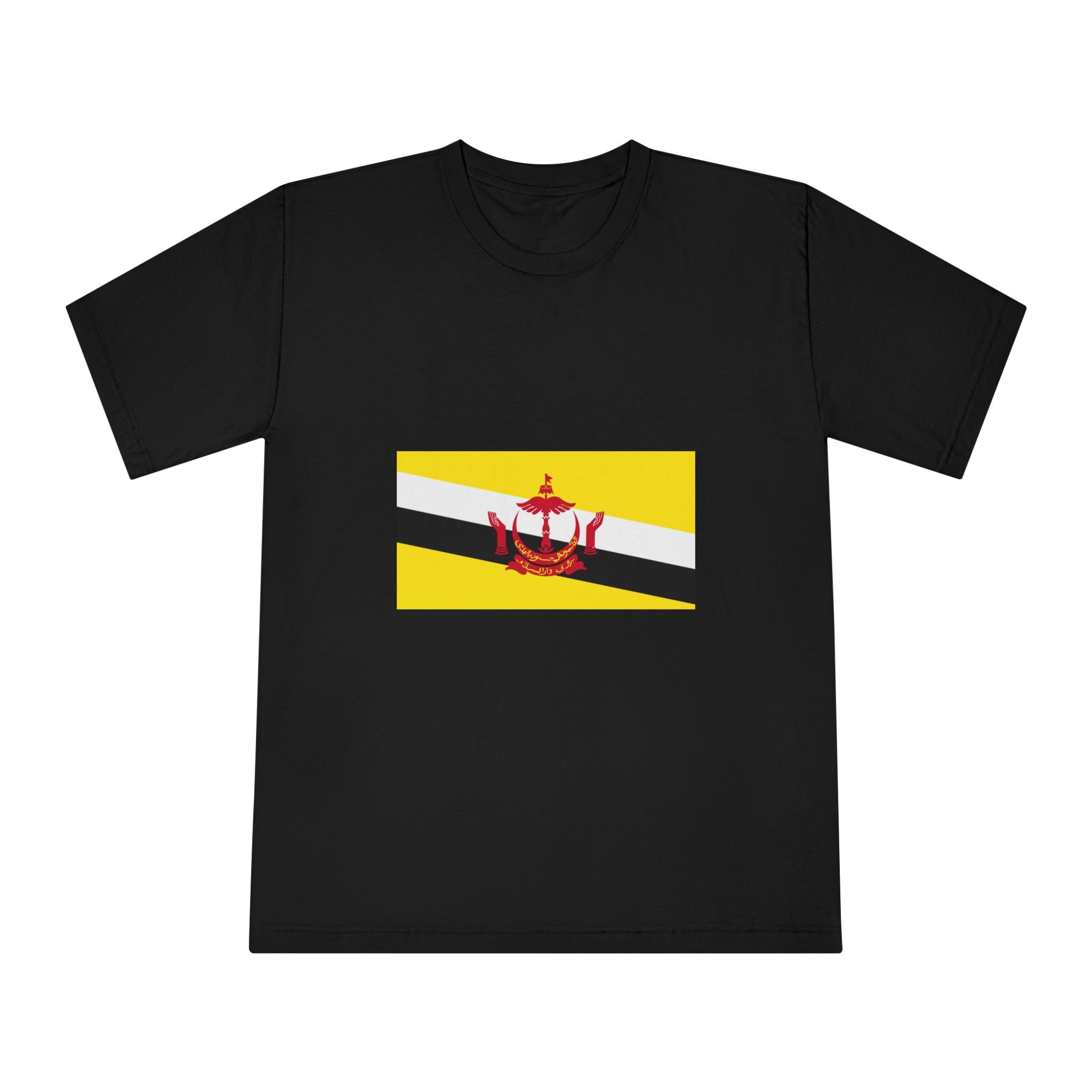 Brunai Flag Unisex Classic Crewneck T Shirt - Image 5