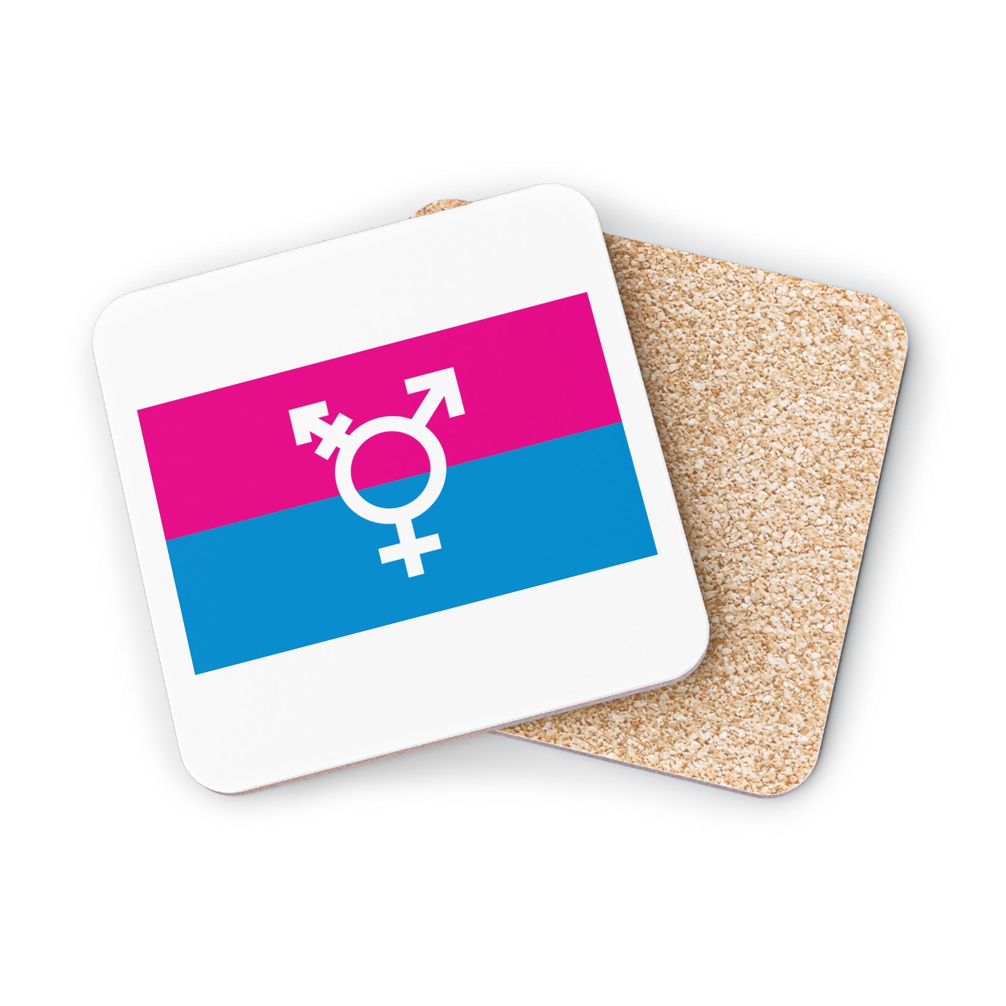 Trans Flag Lindsay Design Coasters - Image 6
