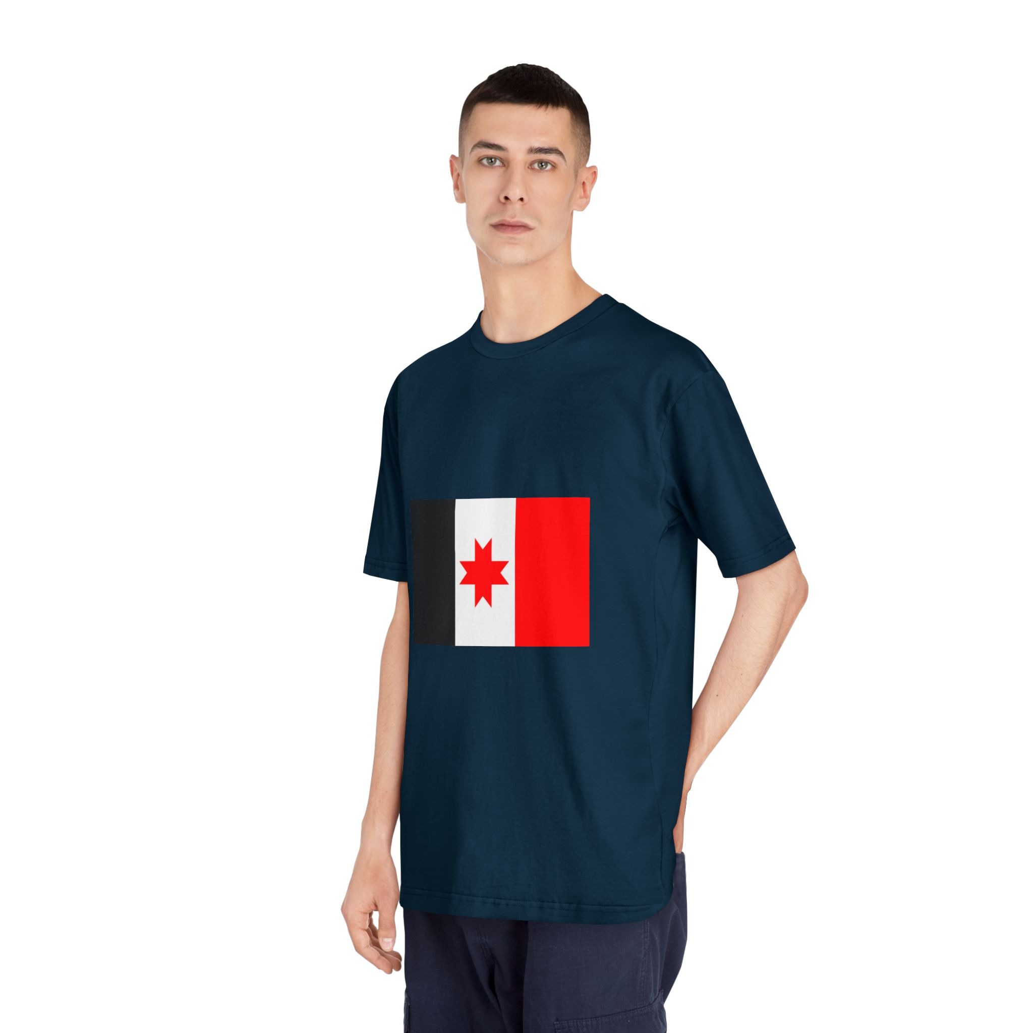 Flag of Udmurtia Unisex Classic Crewneck T Shirt - Image 20