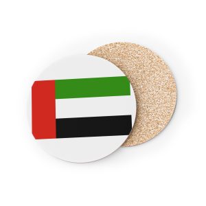 Vibrant National Flag United Arab Emirates Representing Unity Coasters