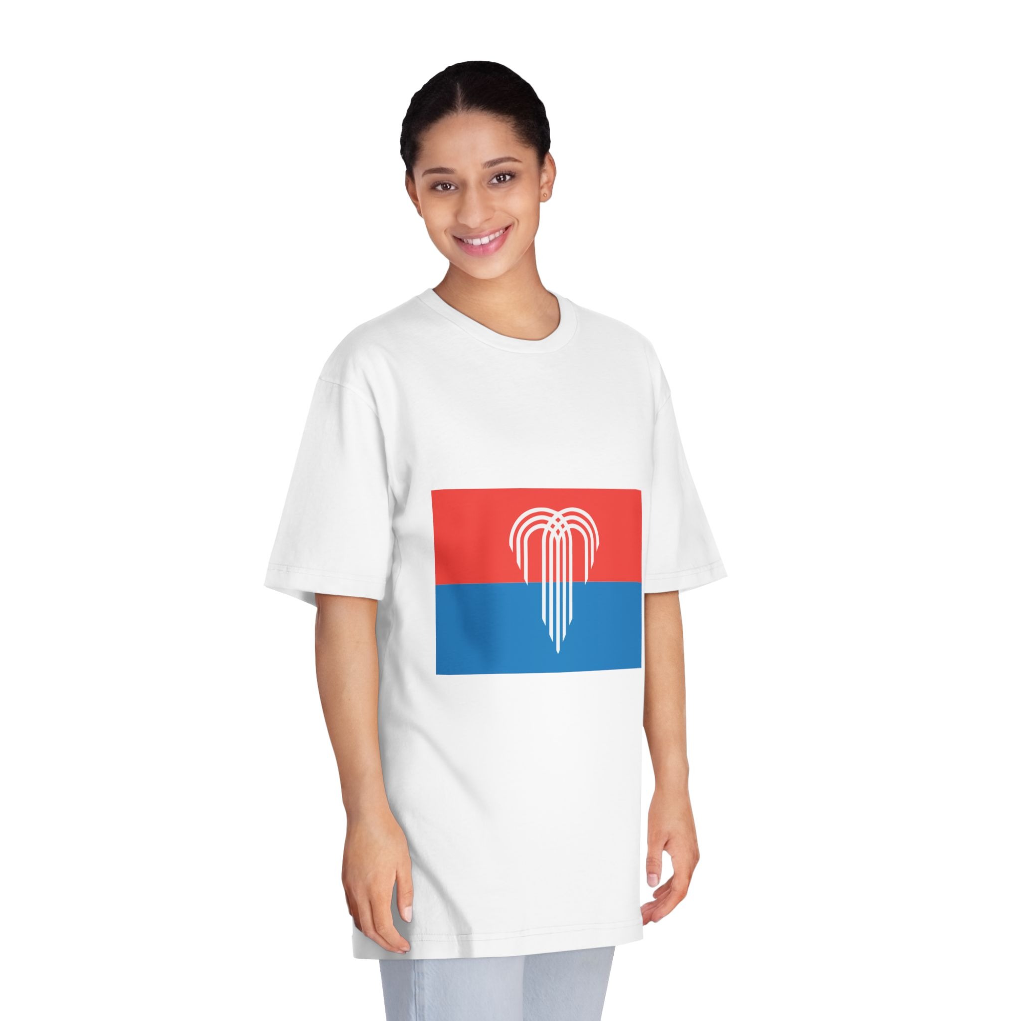 Flag of Kansas City, Missouri Unisex Classic Crewneck T Shirt - Image 3
