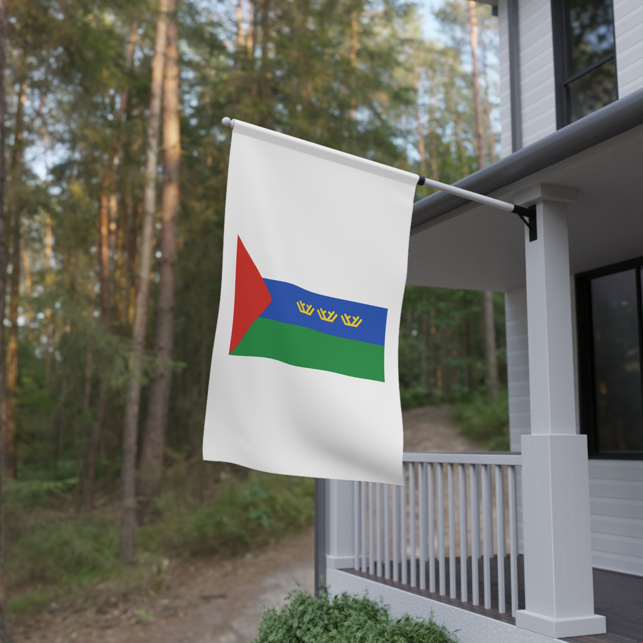 Flag of Tyumen Oblast House Banner - Image 4