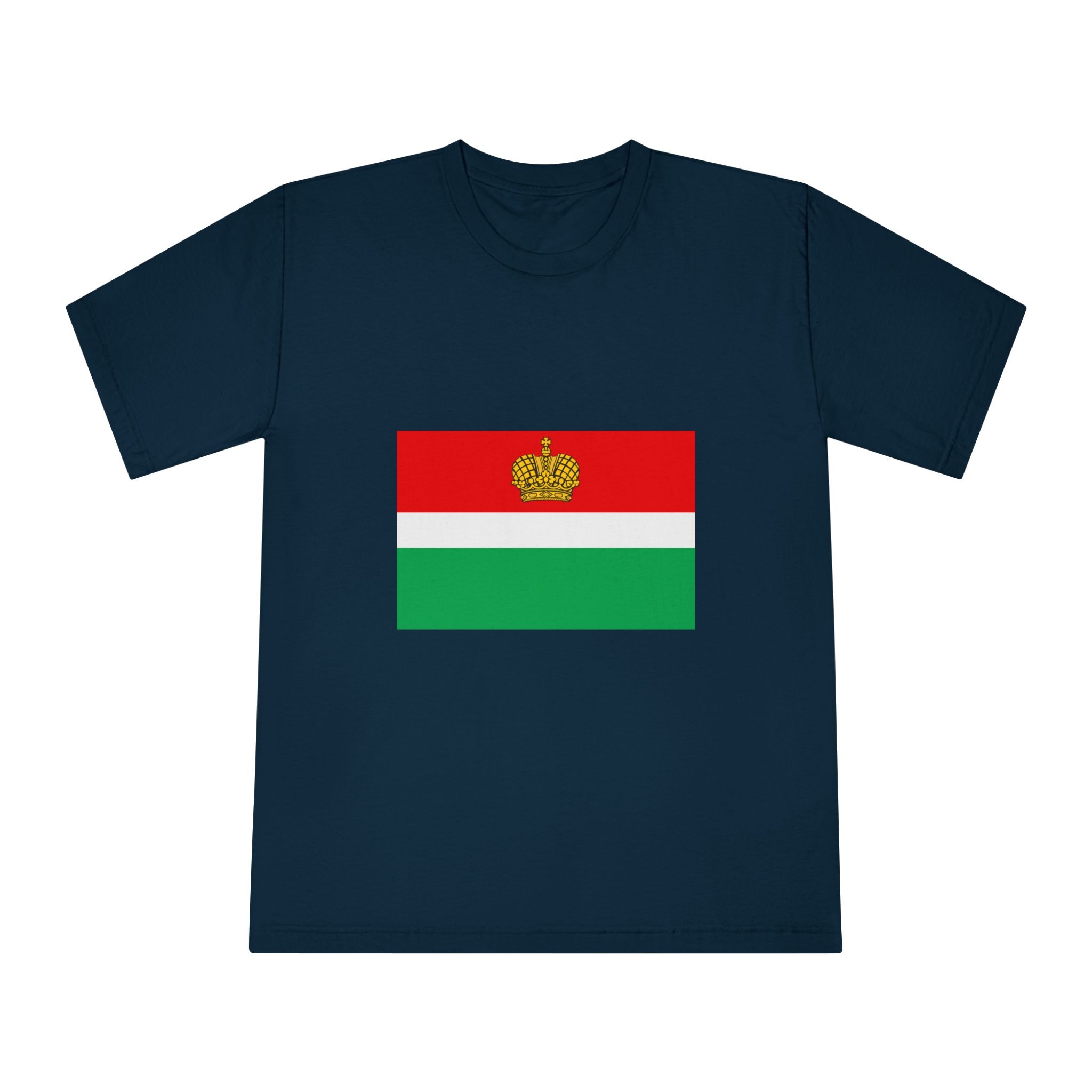 Flag of Kaluga Oblast Unisex Classic Crewneck T Shirt - Image 17