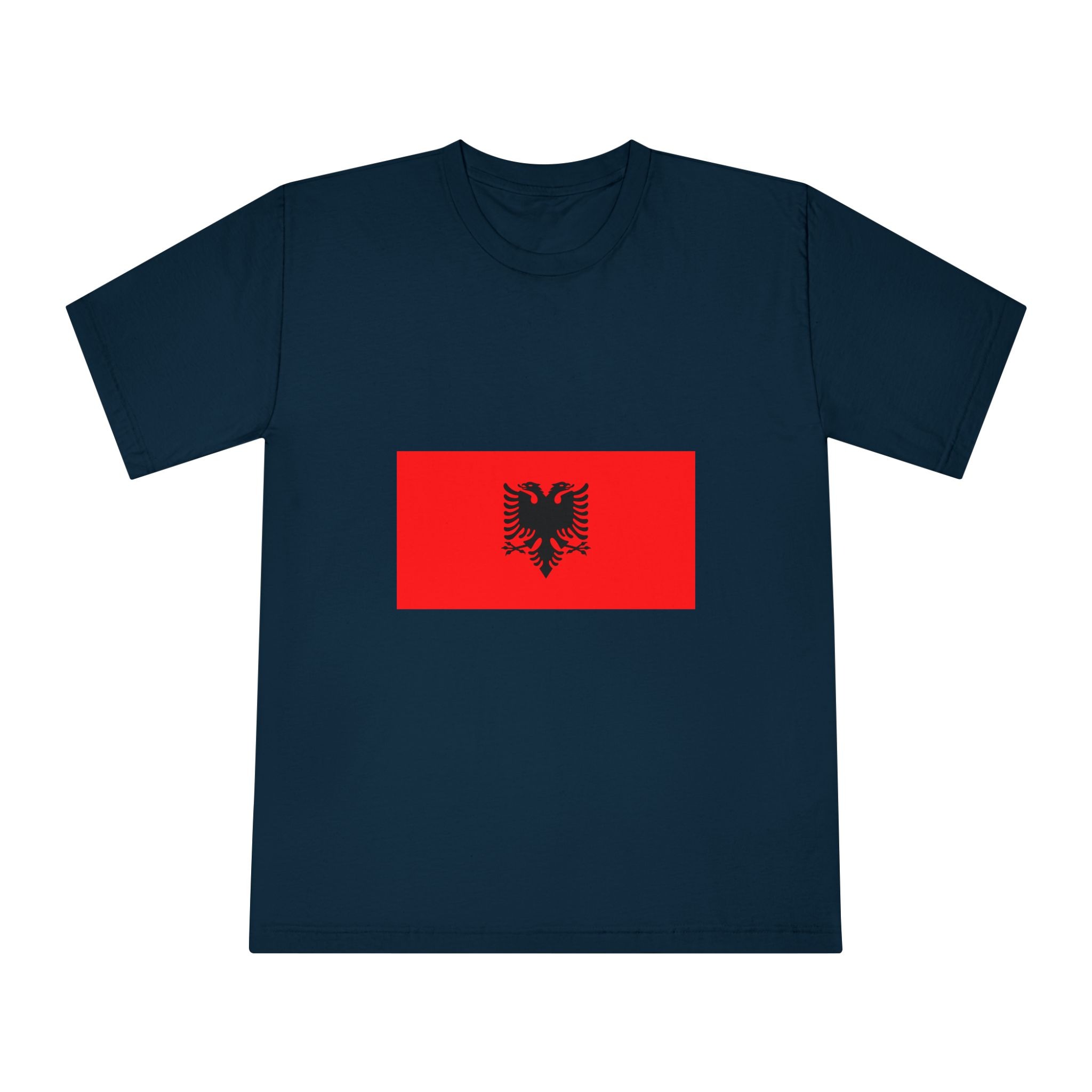 Albanian Flag Unisex Classic Crewneck T Shirt - Image 17