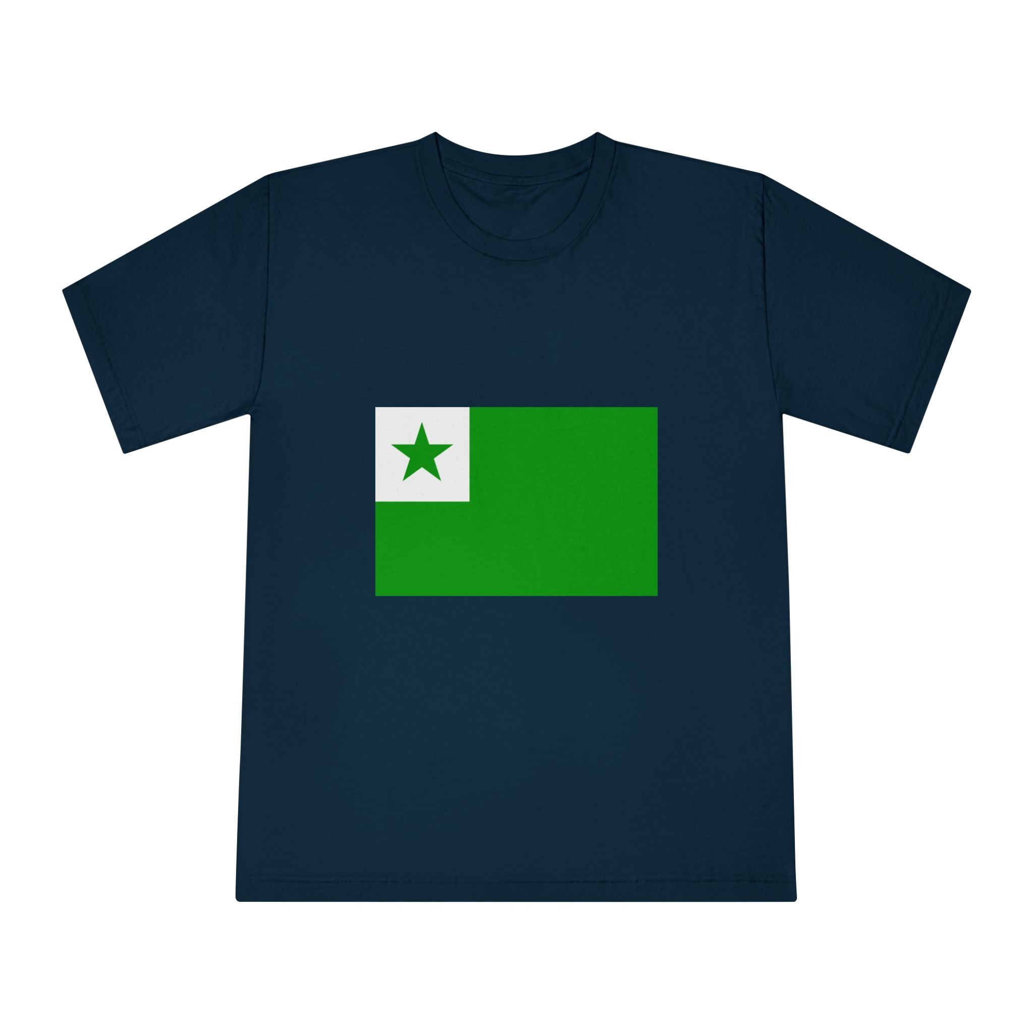 Flag of Esperanto Unisex Classic Crewneck T Shirt - Image 17