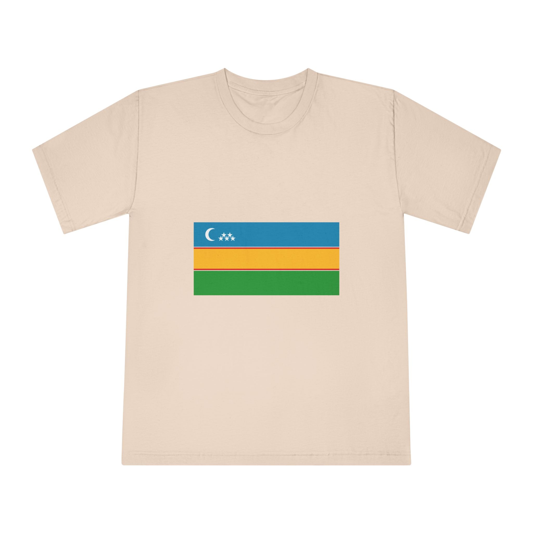 Flag of Karakalpakstan Unisex Classic Crewneck T Shirt - Image 9