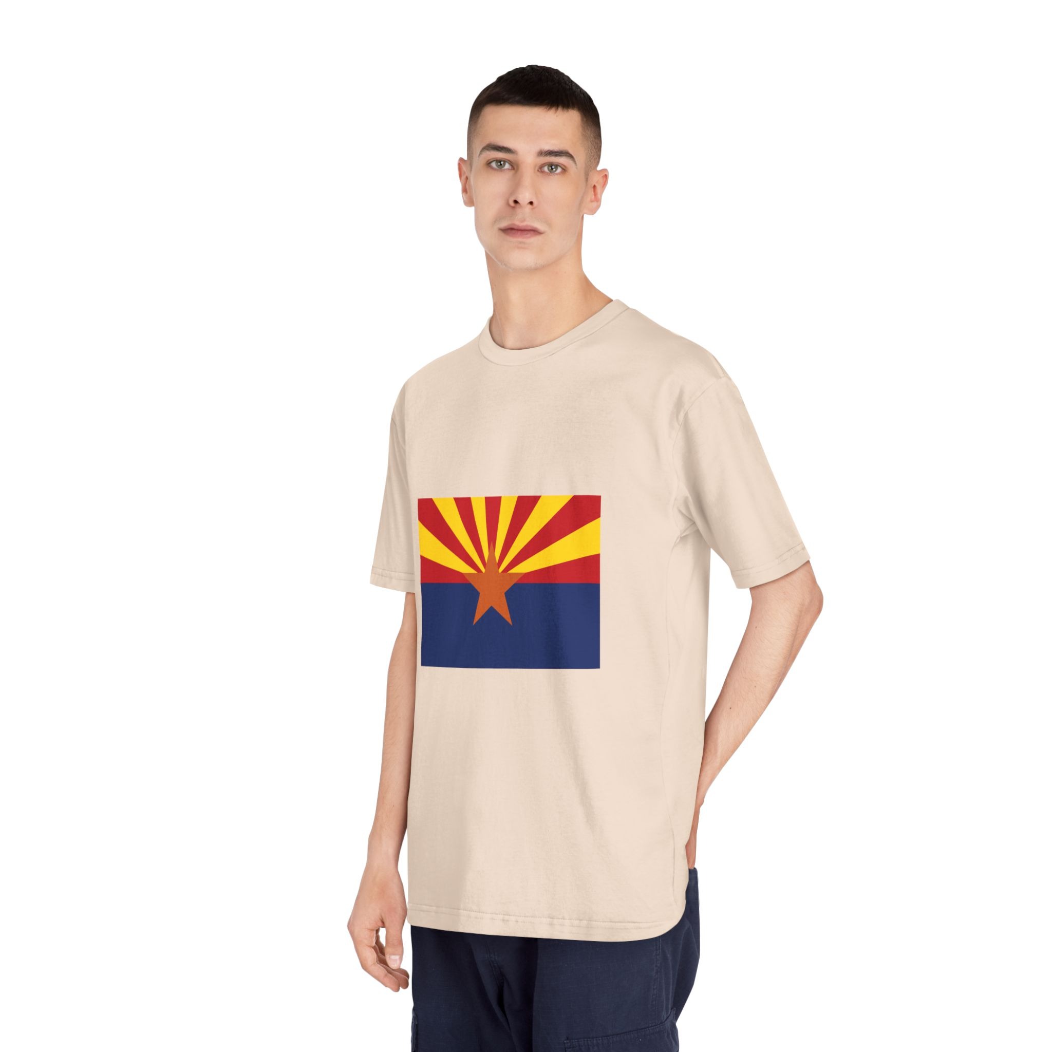 Flag of Arizona Unisex Classic Crewneck T Shirt - Image 12
