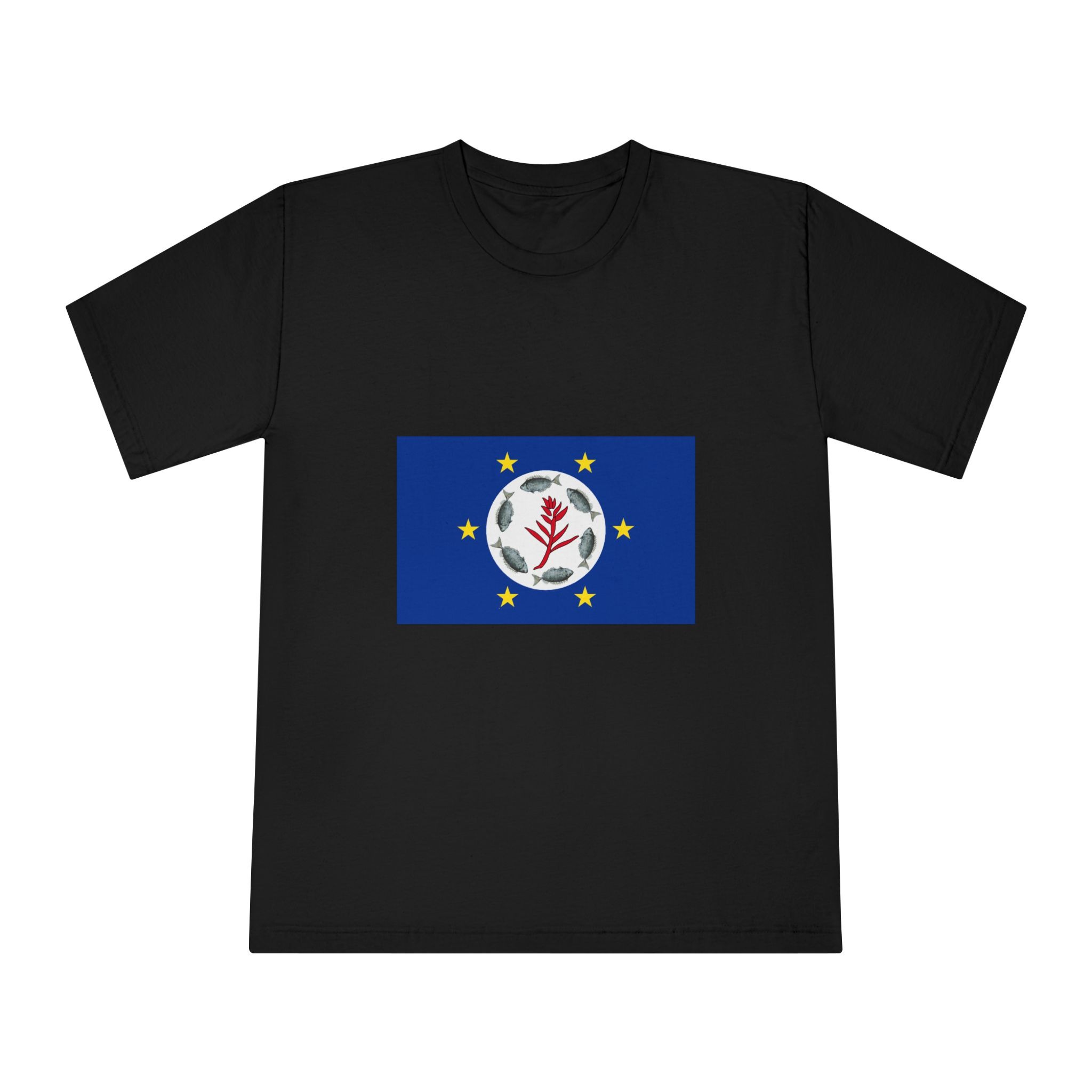 Flag of Airai State Unisex Classic Crewneck T Shirt - Image 5