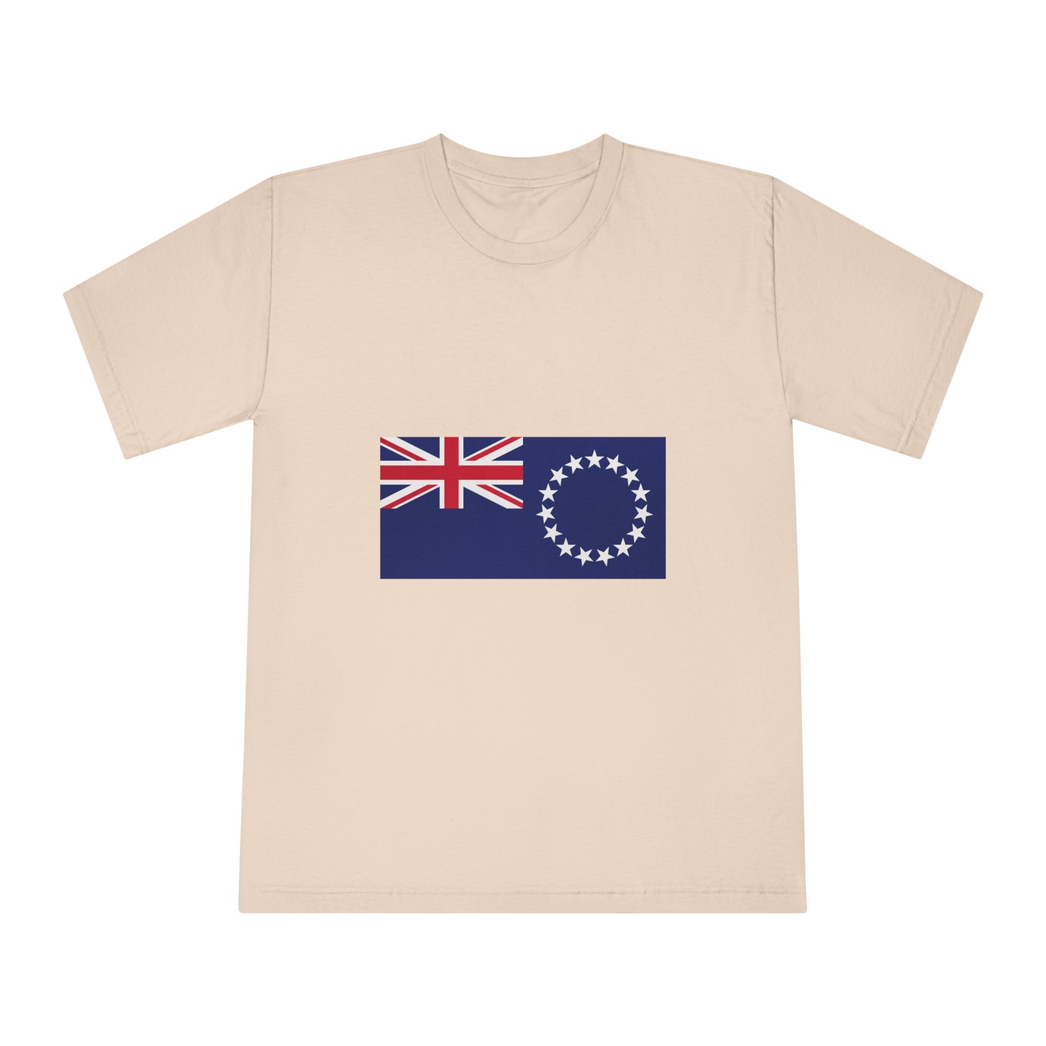 Cook Islands Flag Unisex Classic Crewneck T Shirt - Image 9