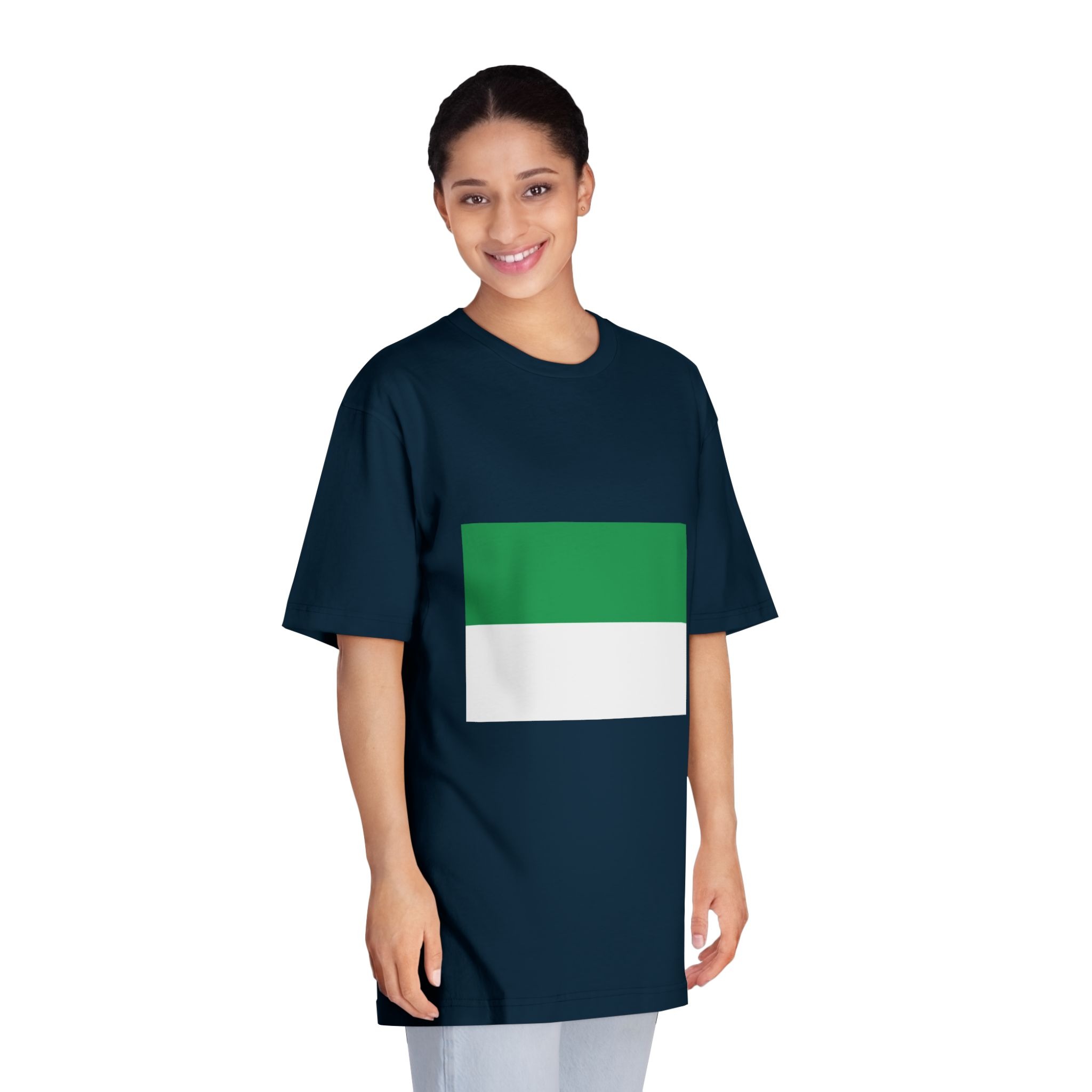 Bandera de Santa Barbara Honduras Unisex Classic Crewneck T Shirt - Image 19