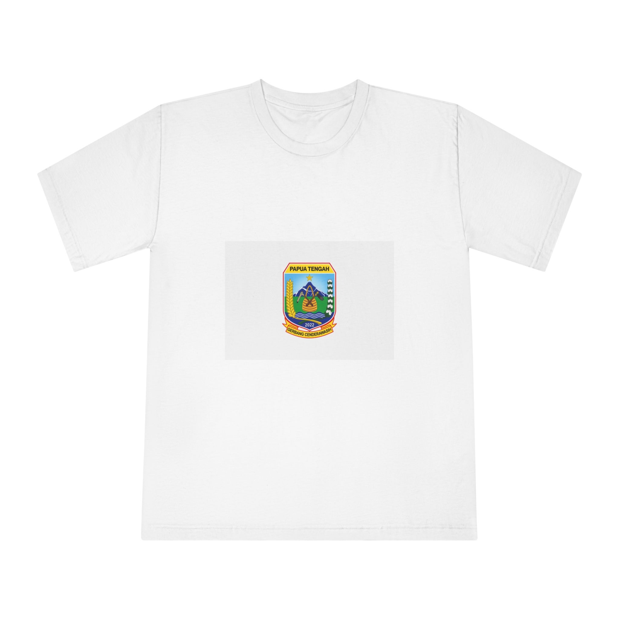 Flag of Central Papua Province Unisex Classic Crewneck T Shirt