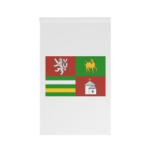 Flag of Plzen Region House Banner
