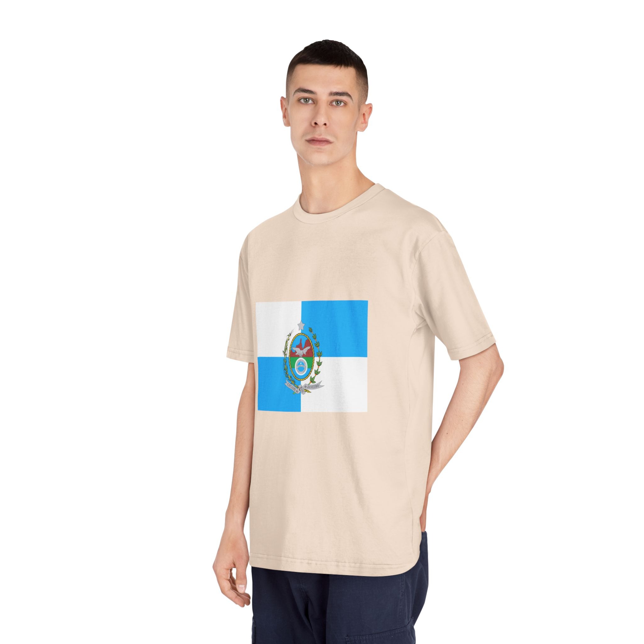 Bandeira Do Estado Do Rio de Janeiro Unisex Classic Crewneck T Shirt - Image 12