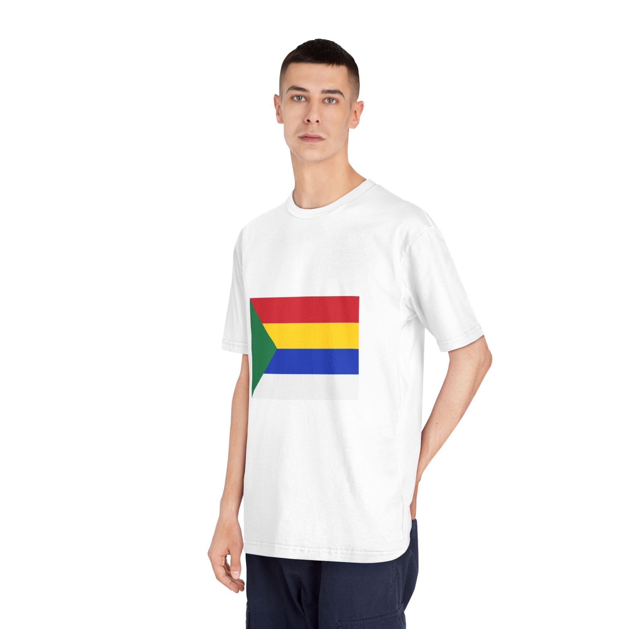 Flag of Druze Unisex Classic Crewneck T Shirt - Image 4