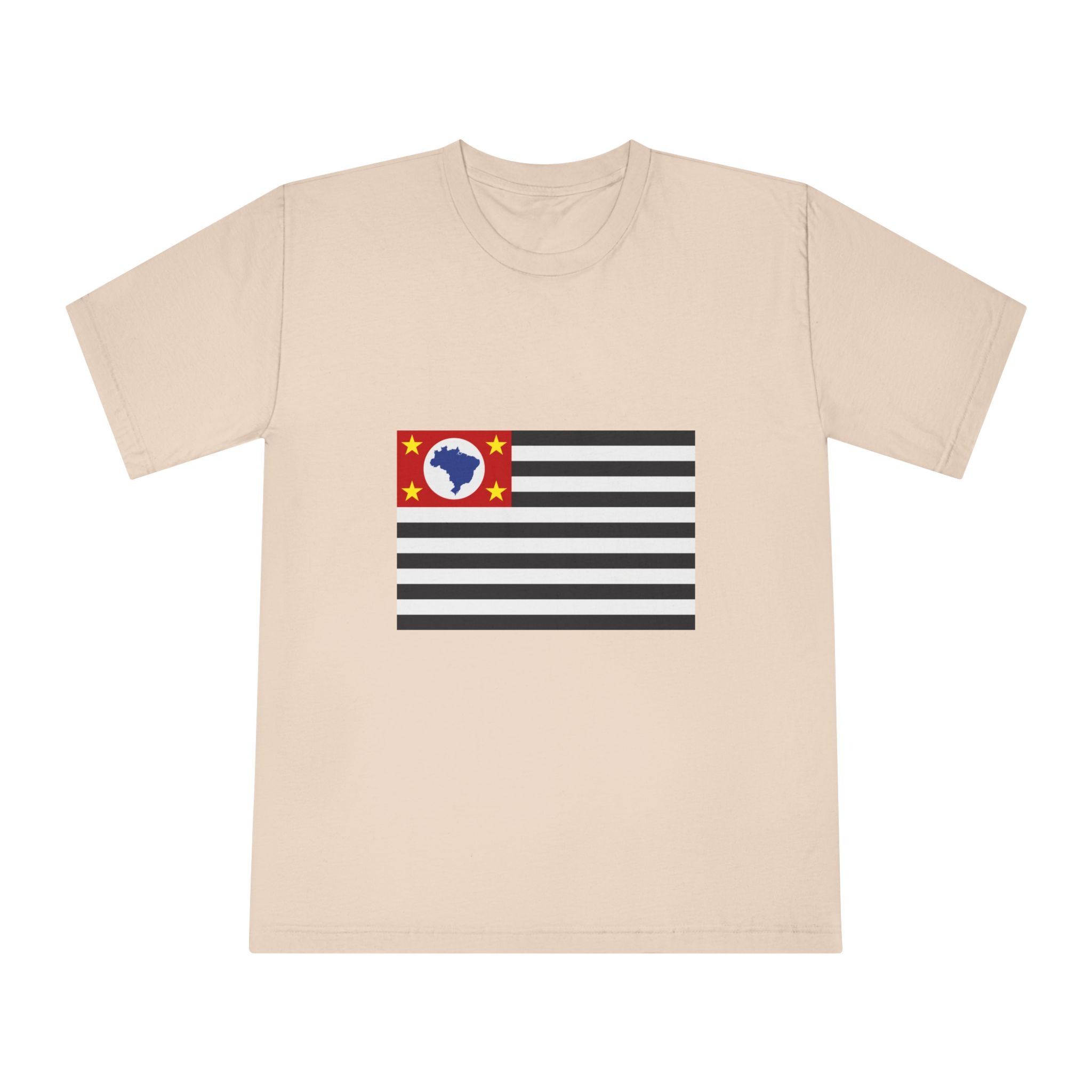 Bandeira Do Estado de São Paulo Unisex Classic Crewneck T Shirt - Image 9