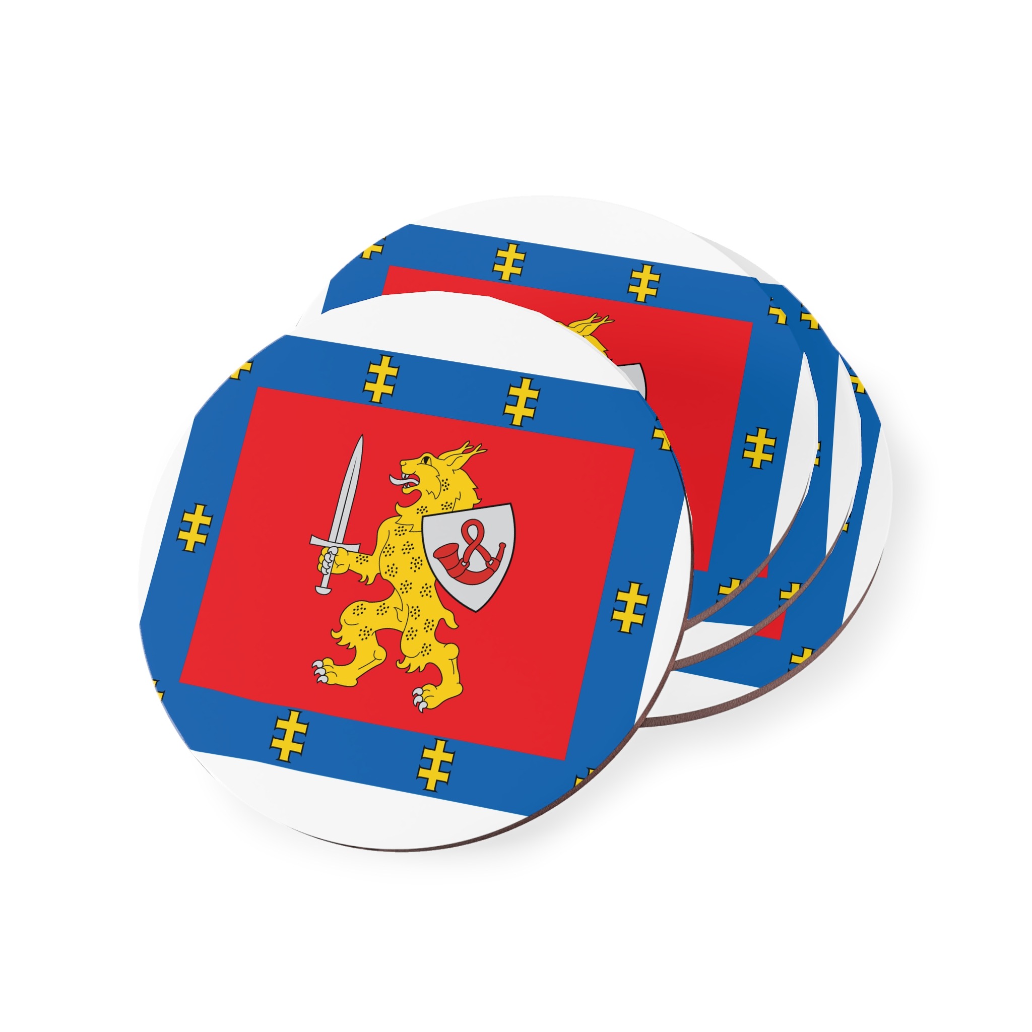 Taurage County Flag Coasters - Image 3