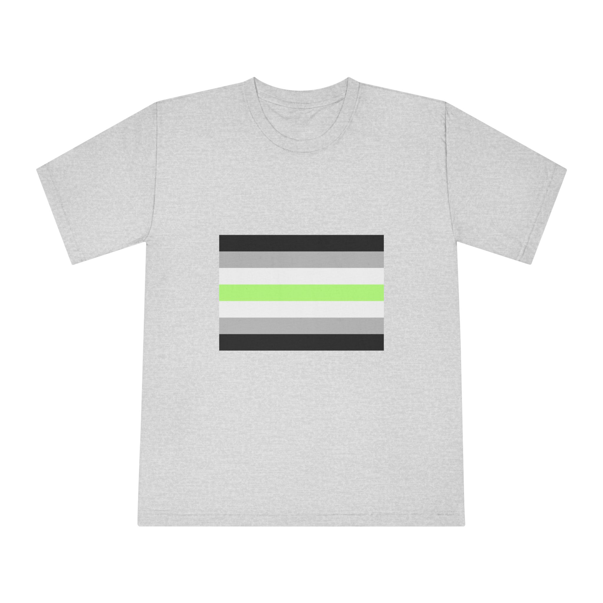 Agender Pride Flag Unisex Classic Crewneck T Shirt - Image 13