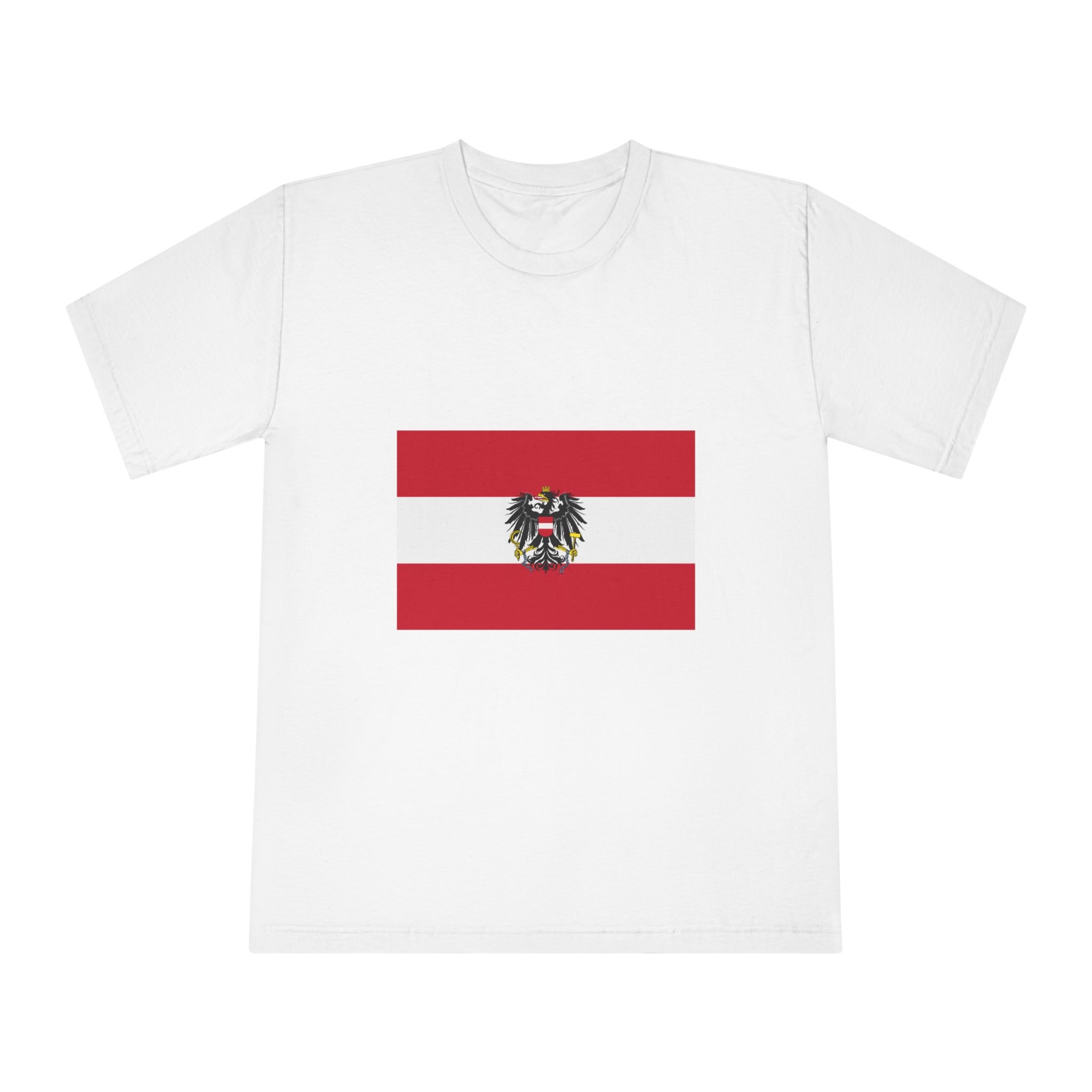 Flag of Austria (state) Unisex Classic Crewneck T Shirt
