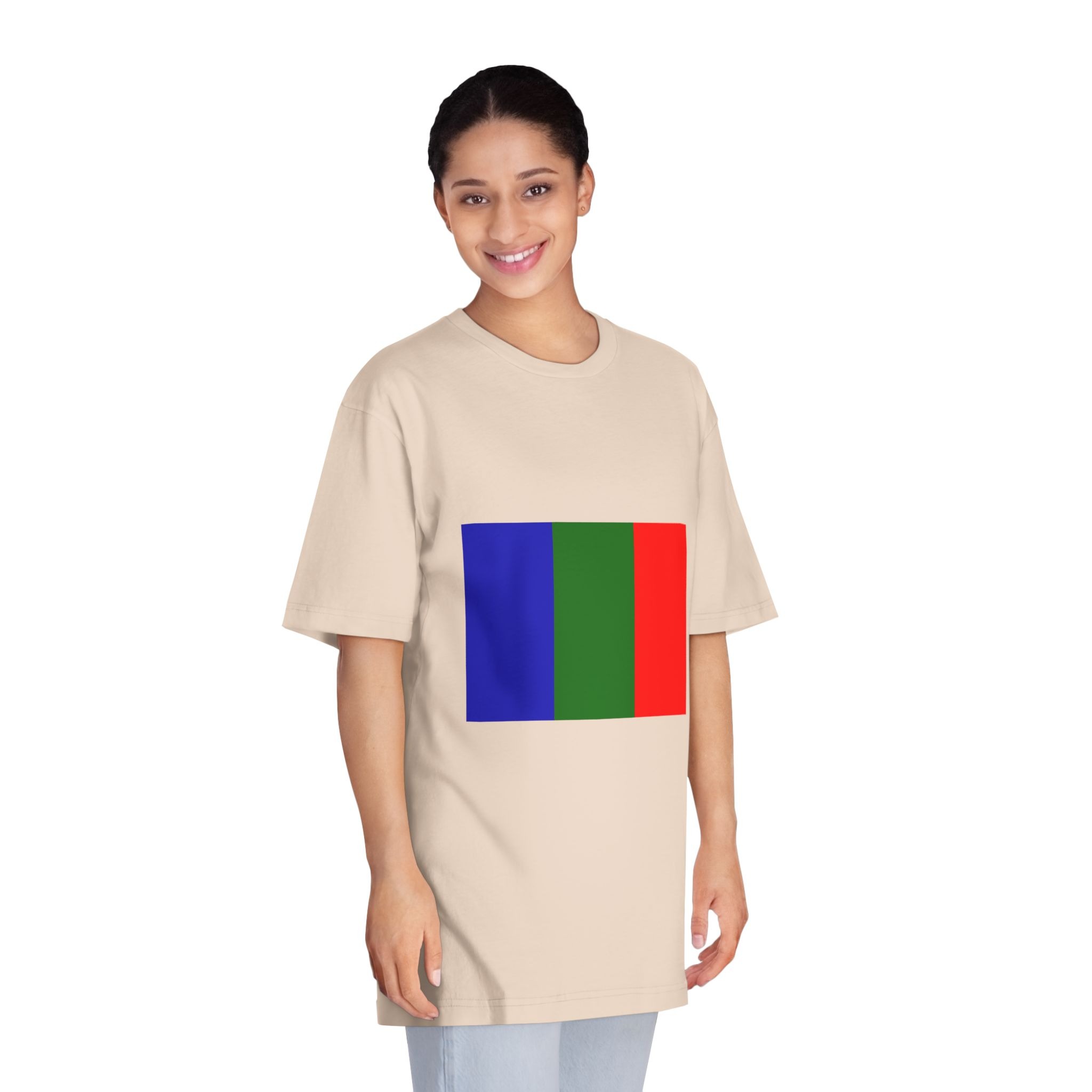 Bandera de Moquegua Unisex Classic Crewneck T Shirt - Image 11