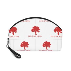 Flag of Red Oak, Iowa Makeup Bag