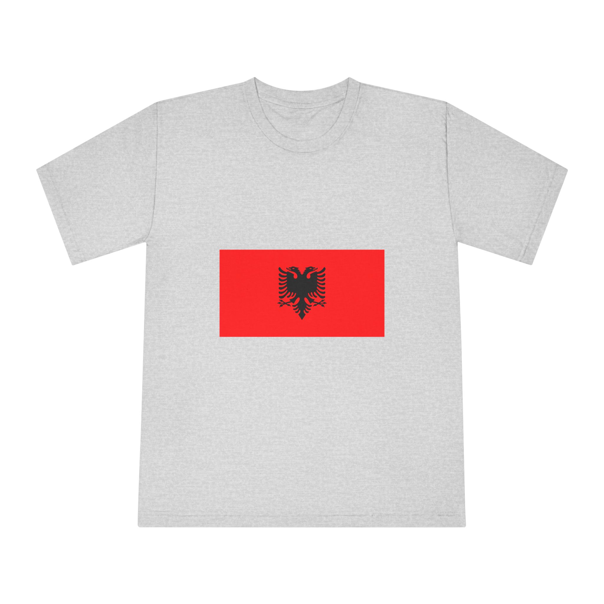 Albanian Flag Unisex Classic Crewneck T Shirt - Image 13