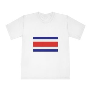 Flag of Costa Rica Unisex Classic Crewneck T Shirt