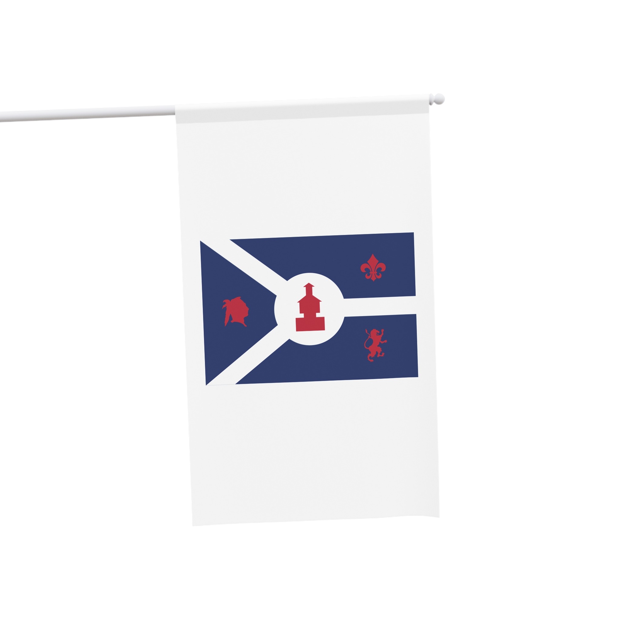 Flag of Fort Wayne, Indiana House Banner - Image 3
