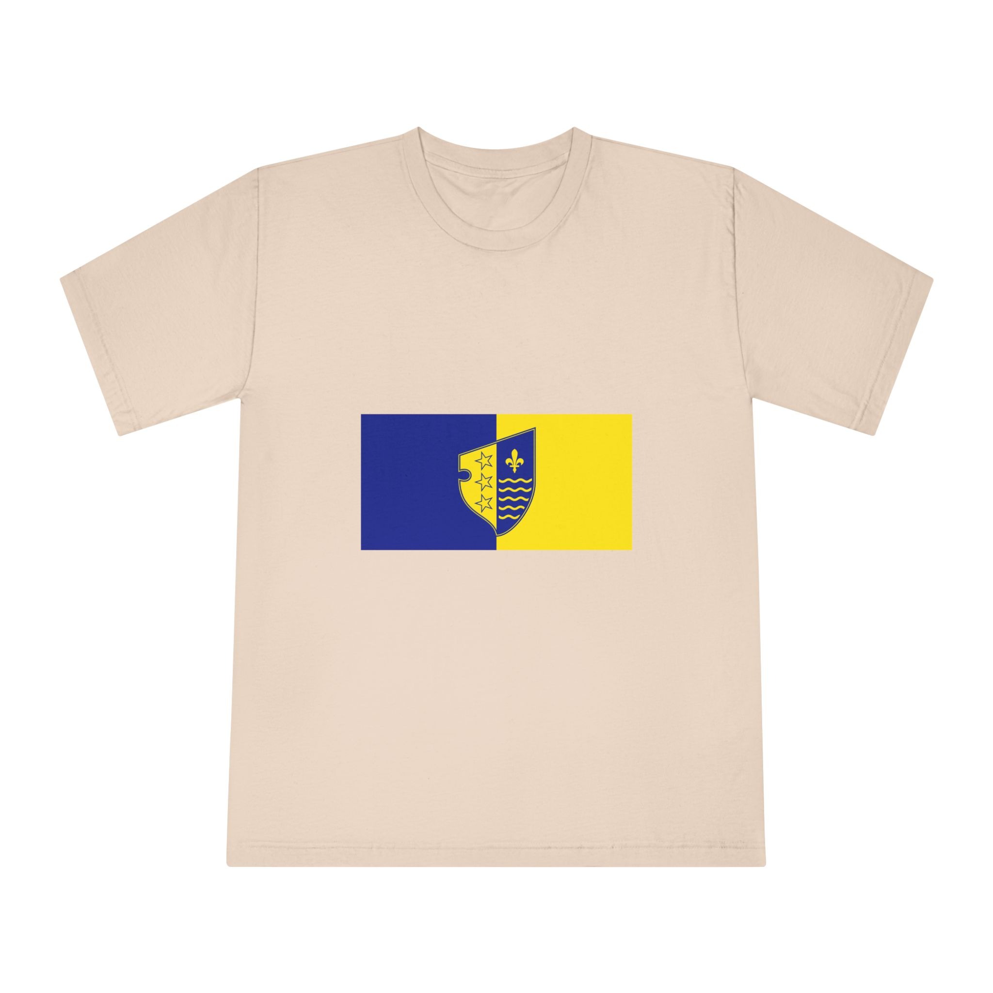 Flag of Bosnian Podrinje Unisex Classic Crewneck T Shirt - Image 9