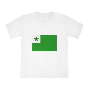 Flag of Esperanto Unisex Classic Crewneck T Shirt