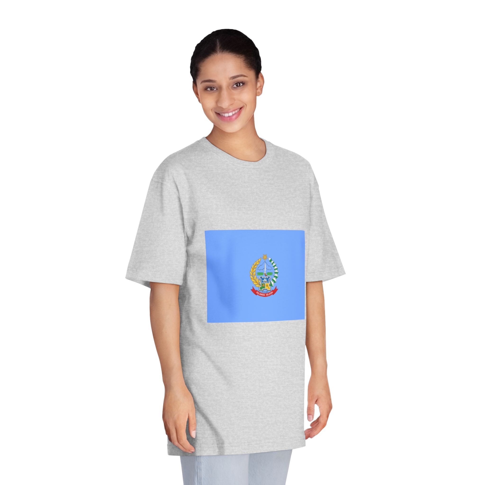 Px Flag of South Sulawesi Unisex Classic Crewneck T Shirt - Image 15