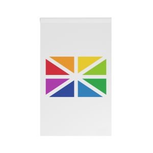 Flag Batasuna Basque Nationalist Party Banner With Ikurrina Red Star Politic House Banner