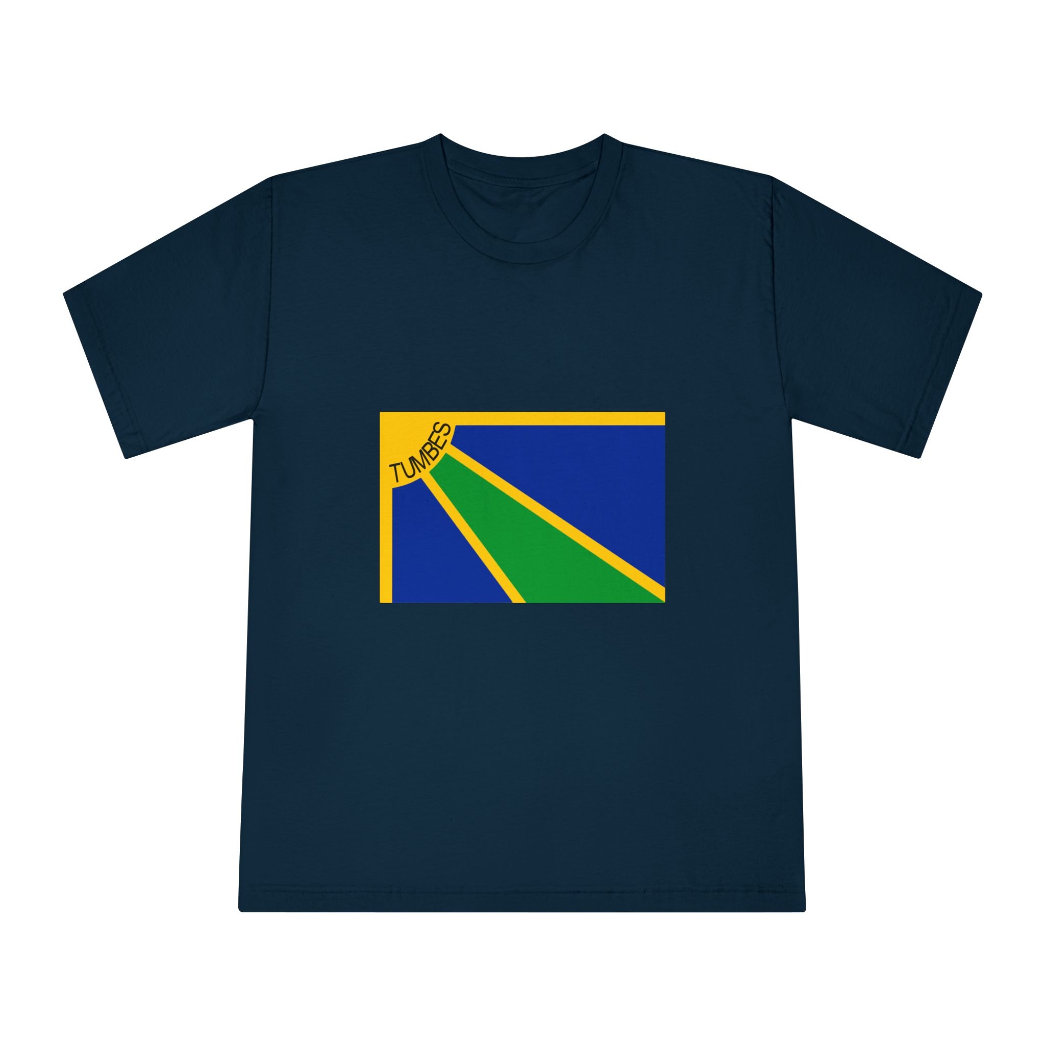 Bandera de Tumbes Unisex Classic Crewneck T Shirt - Image 17