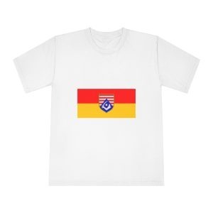 Flag of Karlovac County Unisex Classic Crewneck T Shirt