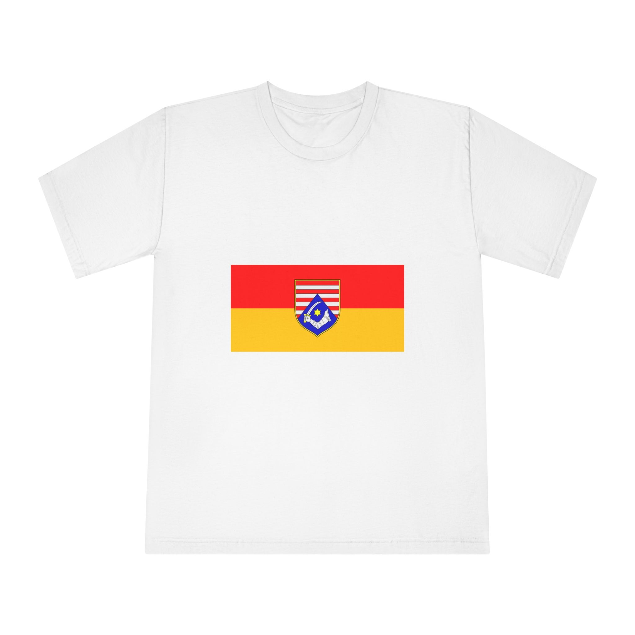 Flag of Karlovac County Unisex Classic Crewneck T Shirt