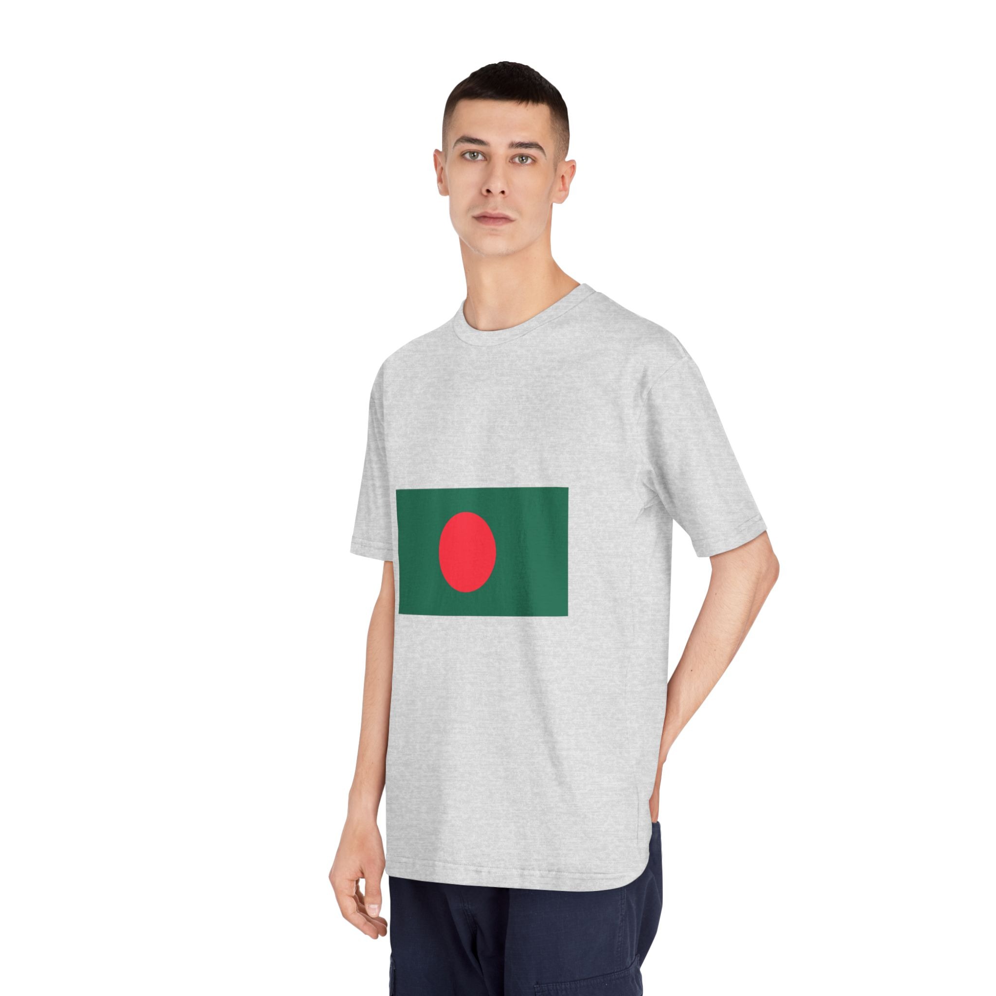 Bangladesh Flag Unisex Classic Crewneck T Shirt - Image 16