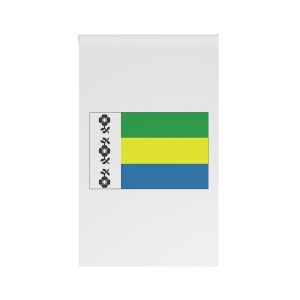 Flag Khmelnytskiy Raion Khmelnytsky Oblast House Banner