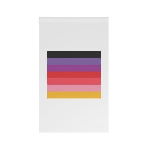 Omnisexual Pride Flag With Horizontal Stripes House Banner