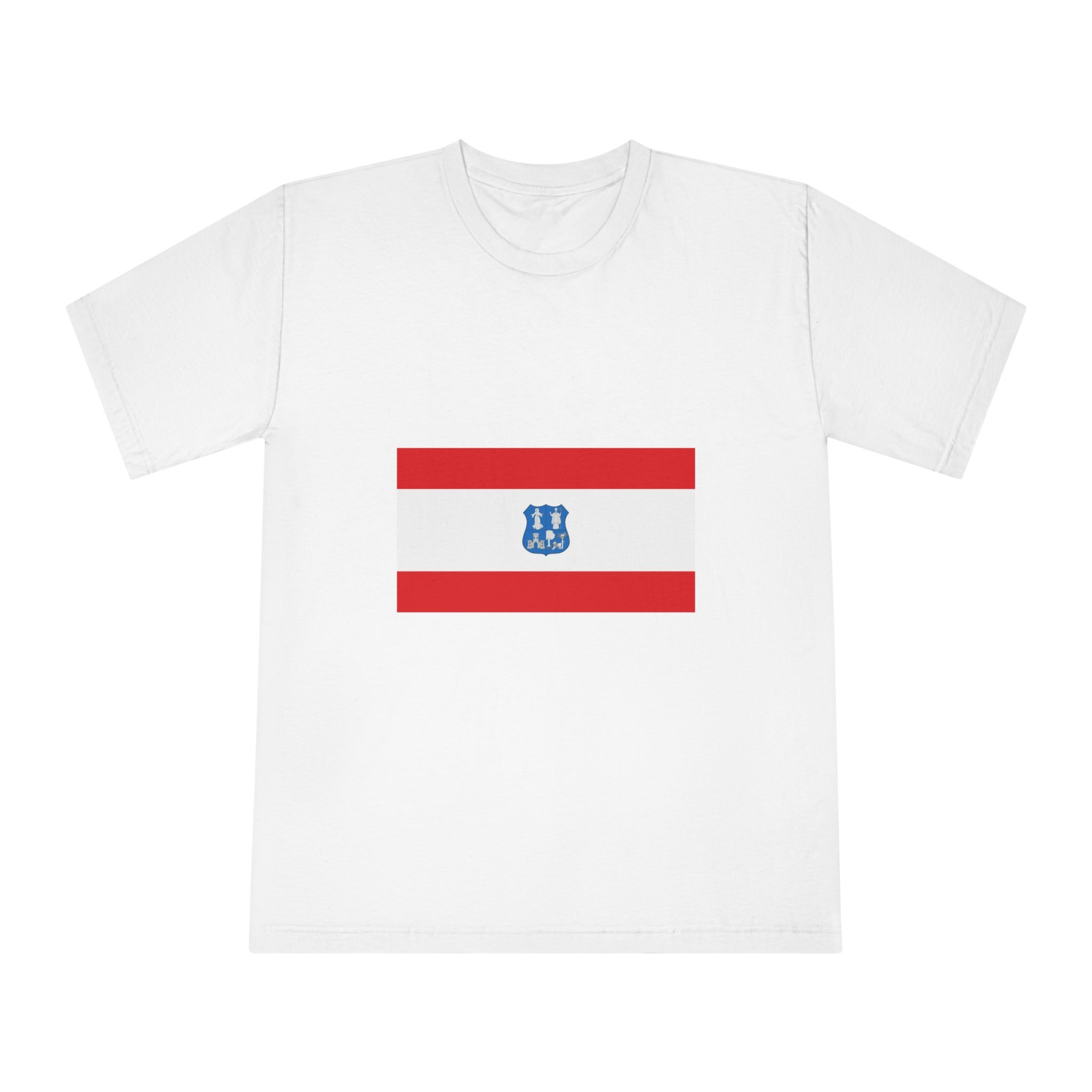 Flag of Asunción Unisex Classic Crewneck T Shirt