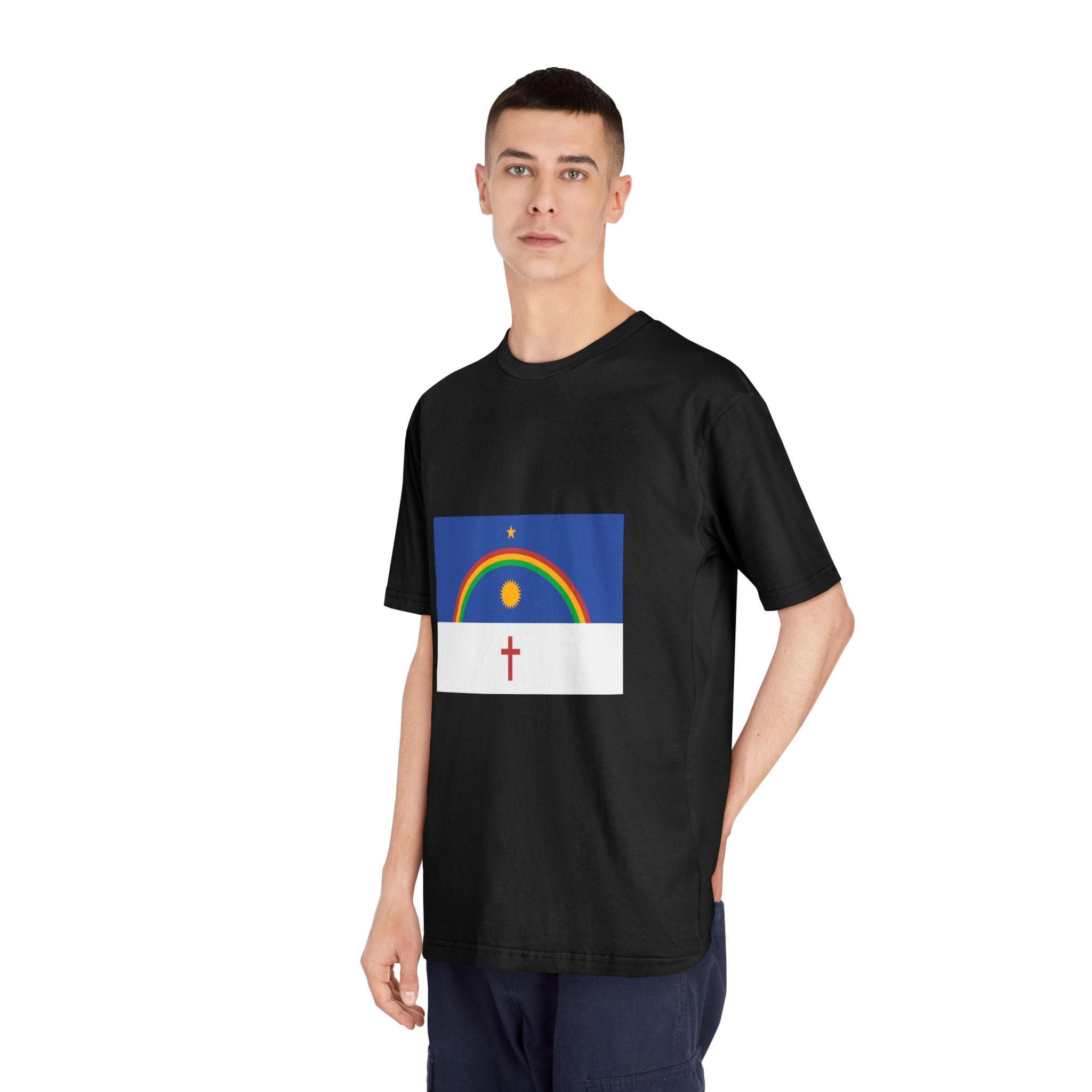 Bandeira de Pernambuco Unisex Classic Crewneck T Shirt - Image 8