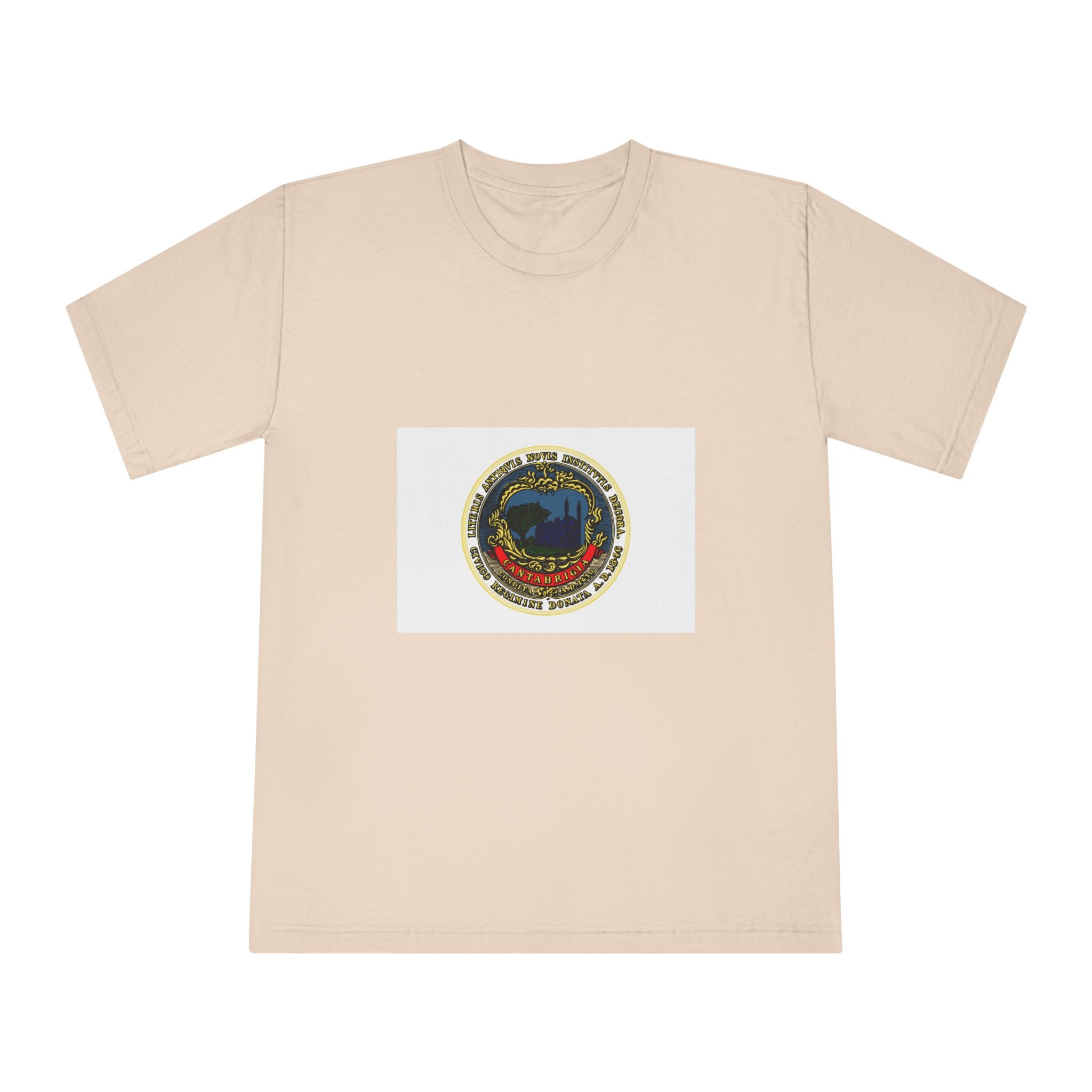 Flag of Cambridge, Massachusetts Unisex Classic Crewneck T Shirt - Image 9