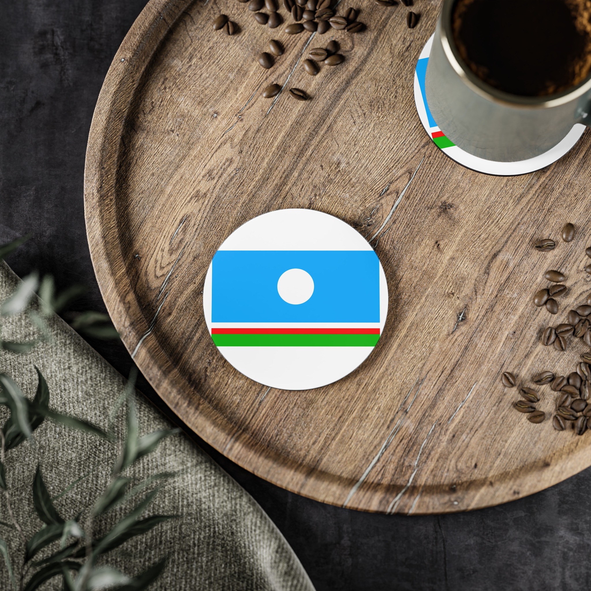 The Flag of the Sakha Republic Coasters - Image 2