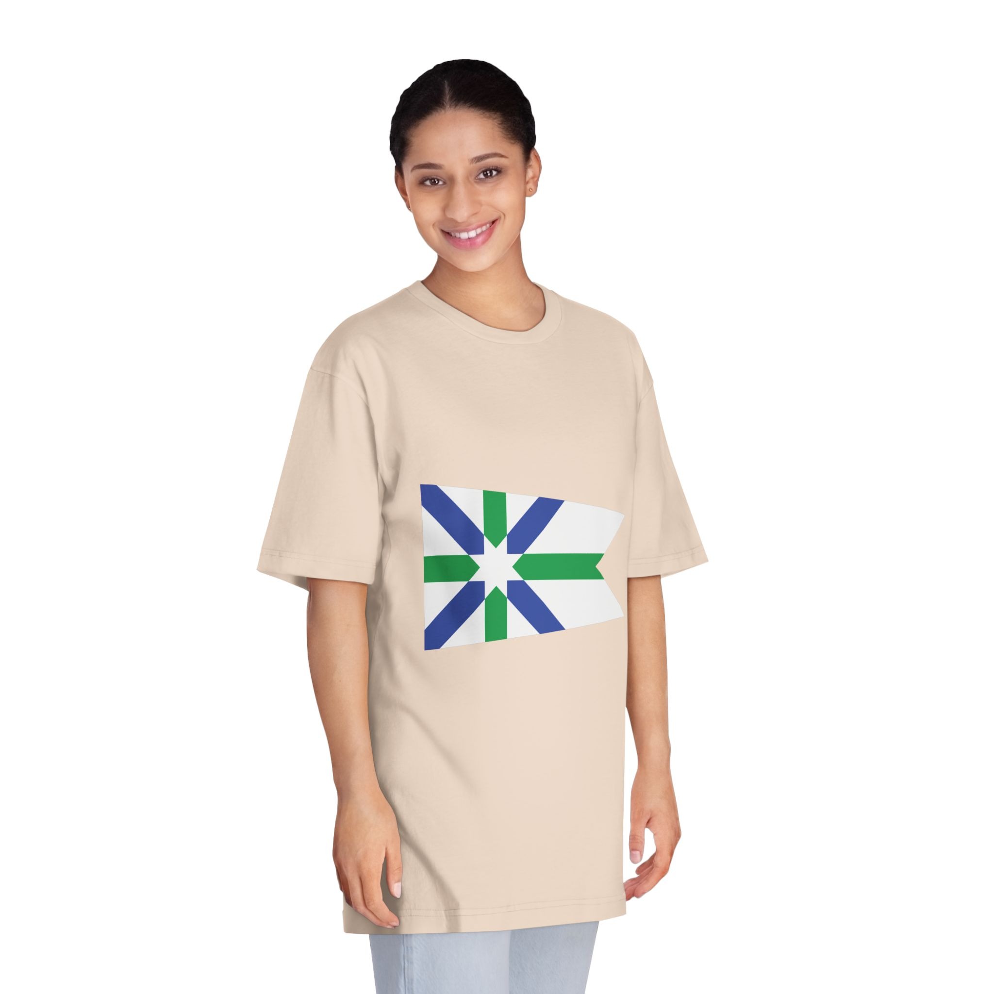 Flag of Kent, Ohio Unisex Classic Crewneck T Shirt - Image 11