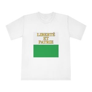 Flag of Canton of Vaud Unisex Classic Crewneck T Shirt