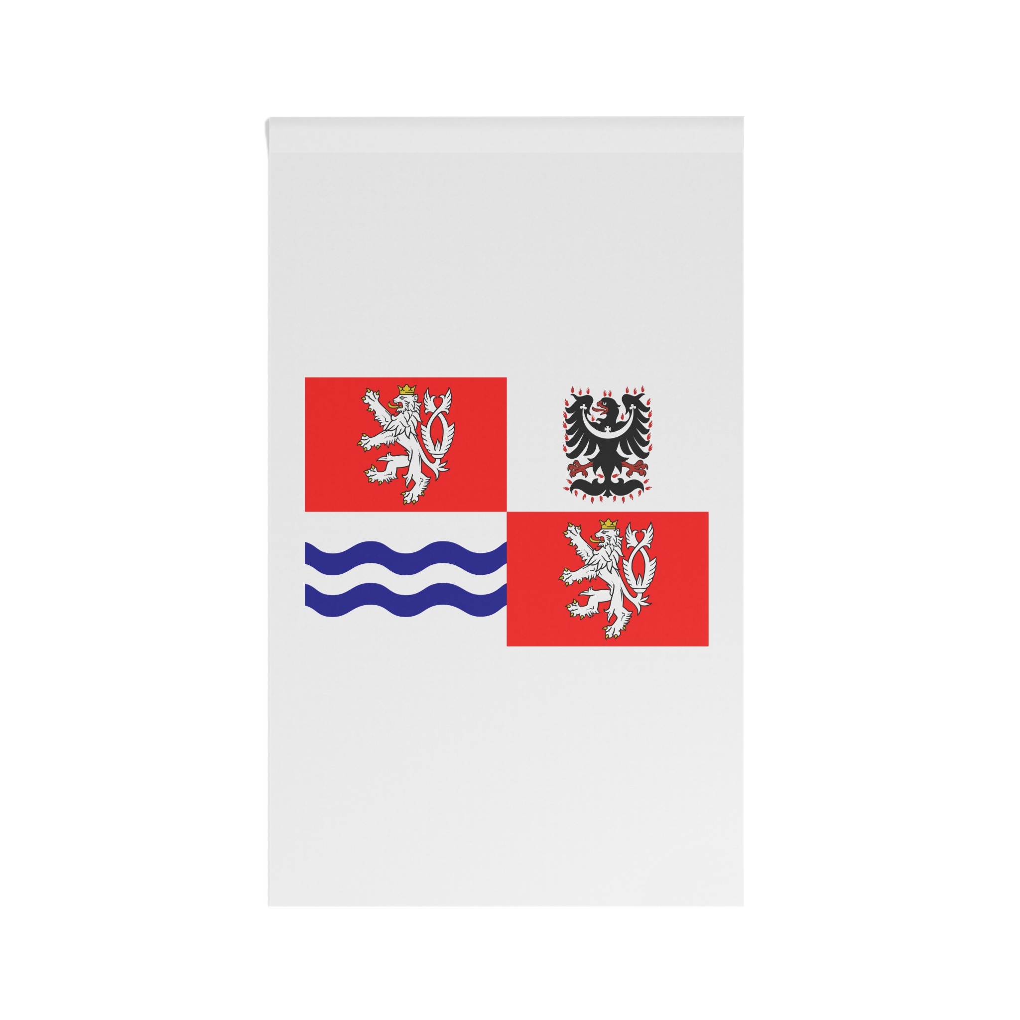 Flag of Central Bohemian Region House Banner